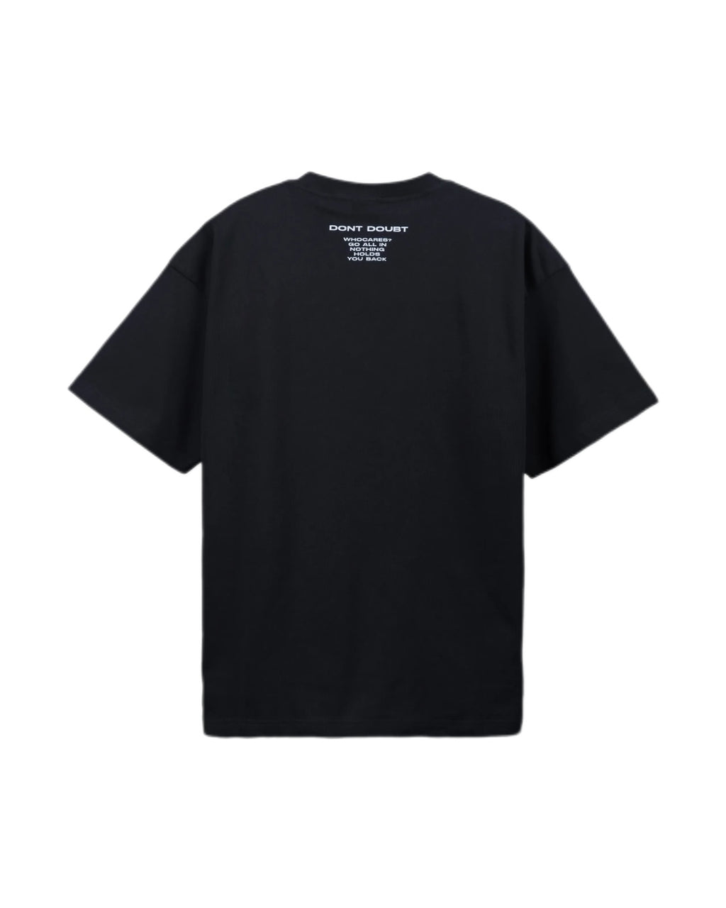 ALL IN EMBROIDERY TEE BLACK