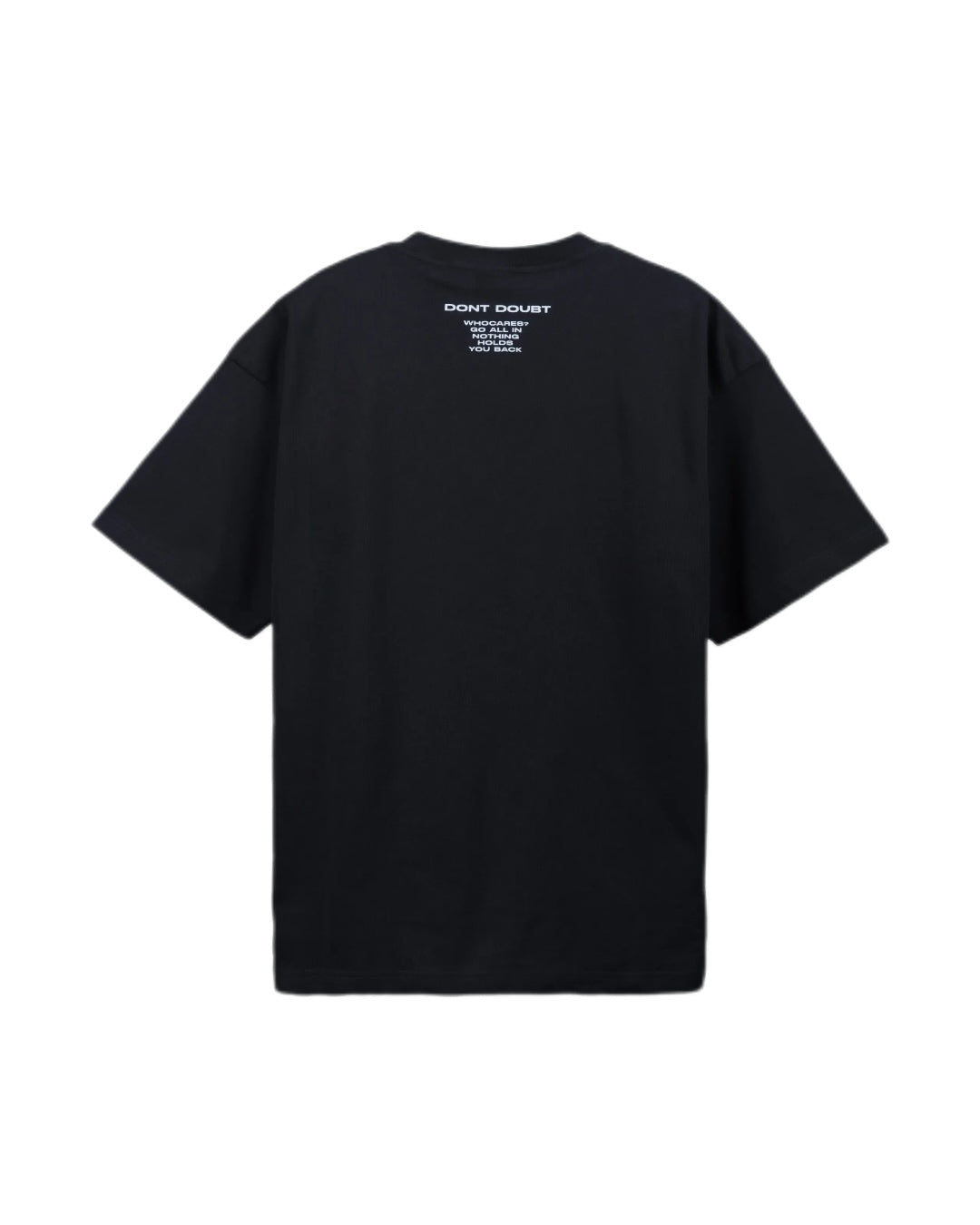 ALL IN EMBROIDERY TEE BLACK