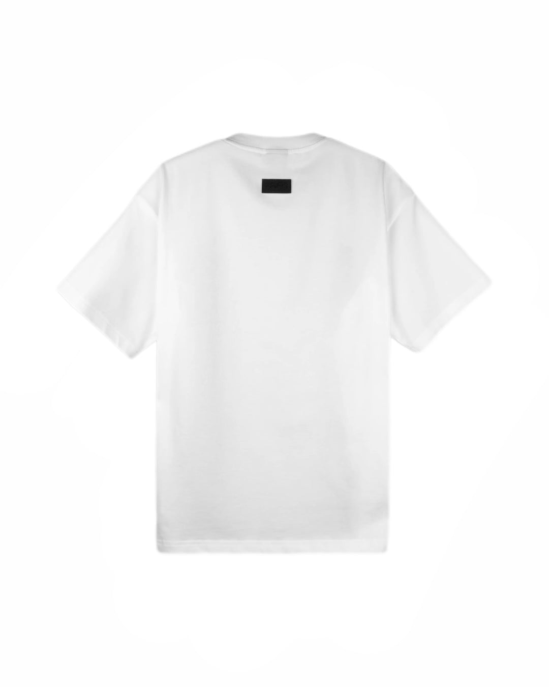 SMOKE LOGO TEE WHITE