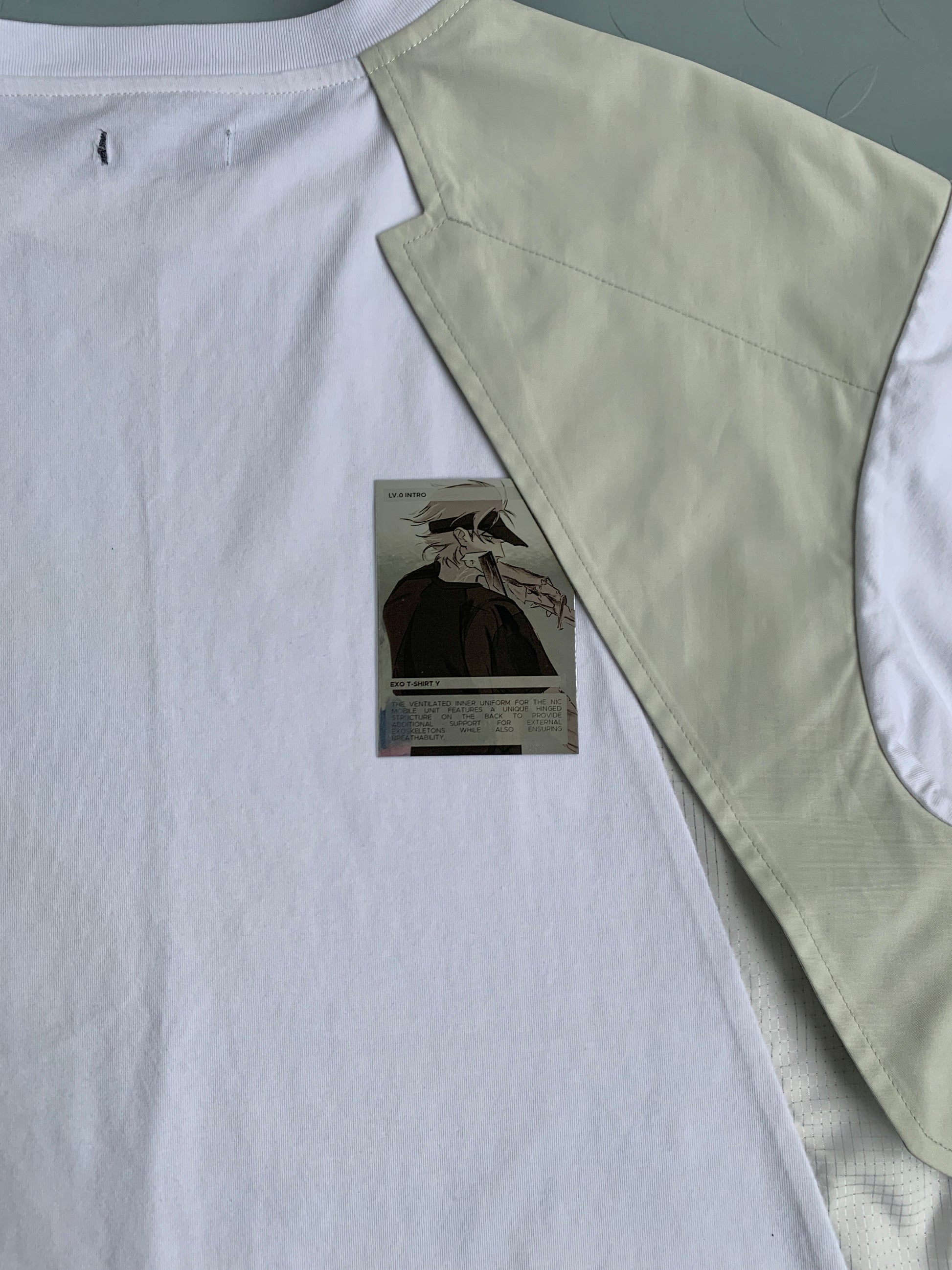 NOTINLIST LV.0 EXO T-SHIRT Y BLACK