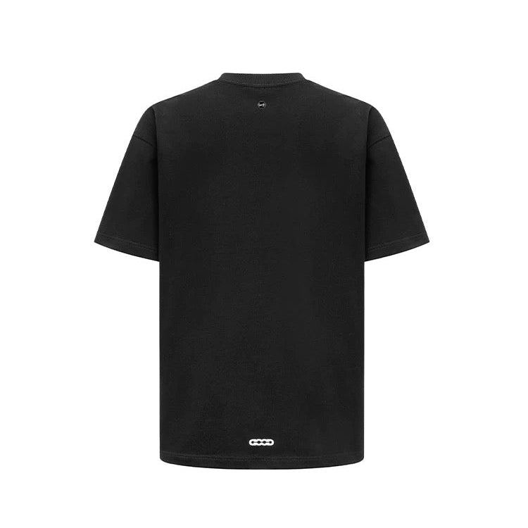 DOPAMINE TUBE BEADED TEE BLACK
