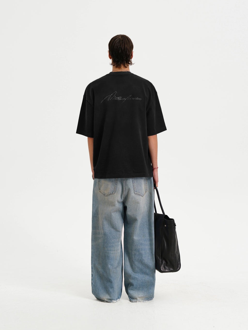 MASONPRINCE FIREWORKS 26 EARLY SPRING RHINESTONE DISTRESSED TEE