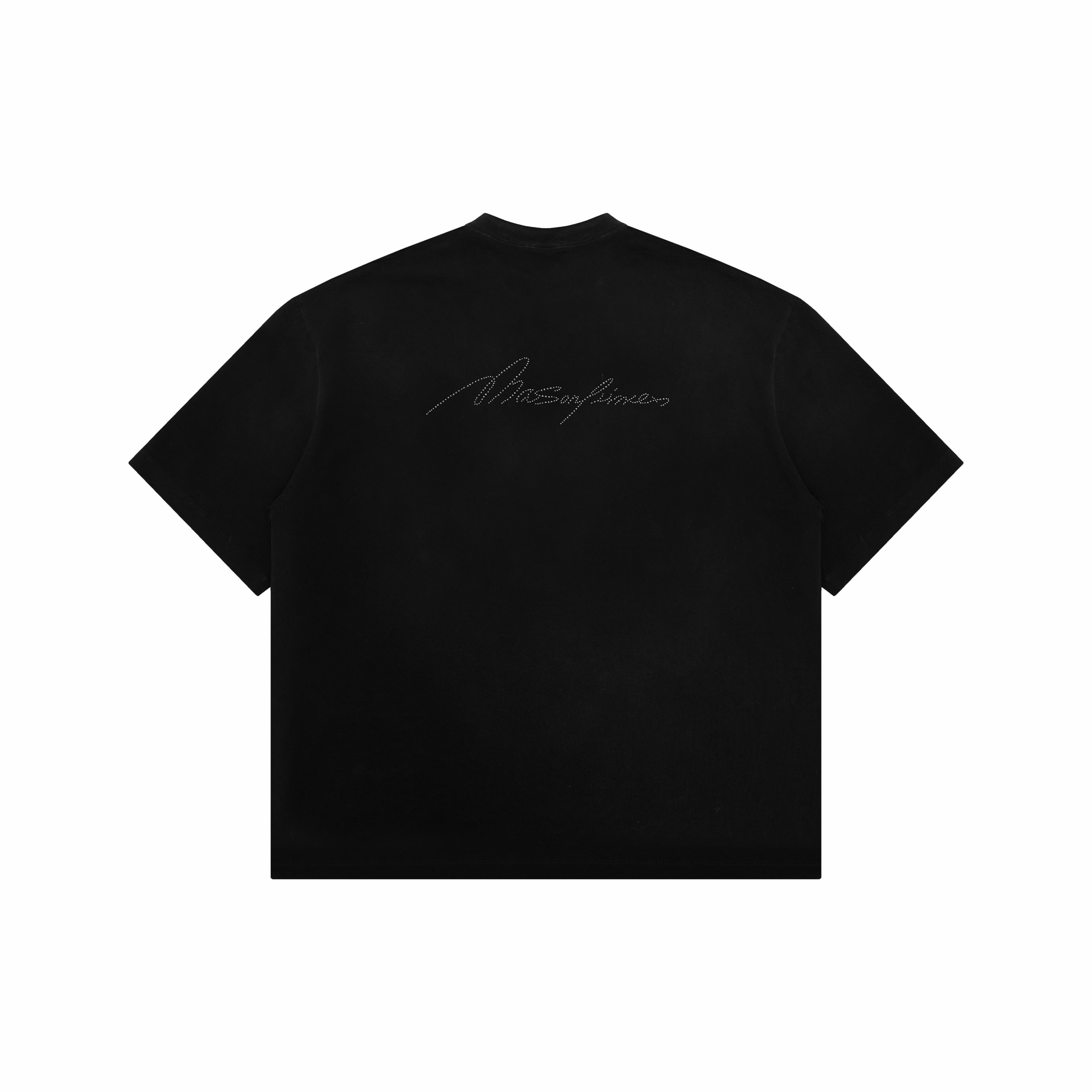 MASONPRINCE FIREWORKS 26 EARLY SPRING RHINESTONE DISTRESSED TEE