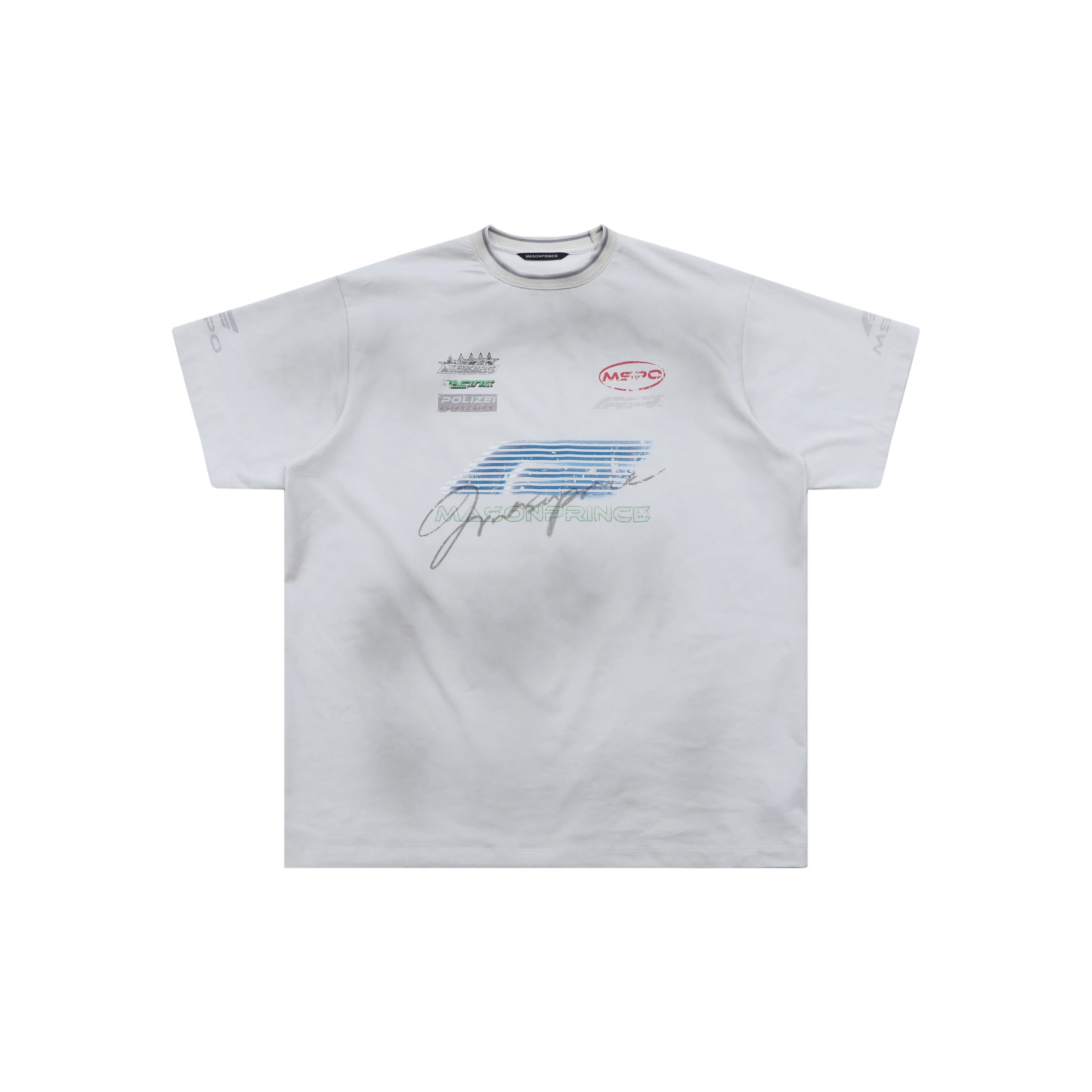 MASONPRINCE 10TH ANNIVERSARY RACING CLUB COMMEMORATION TEE WHITE