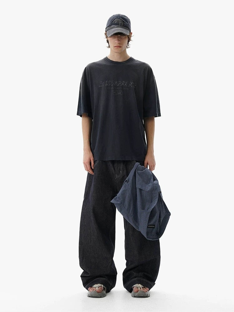 MASONPRINCE 528 SERIES NOSTALGIC TEE BLACK