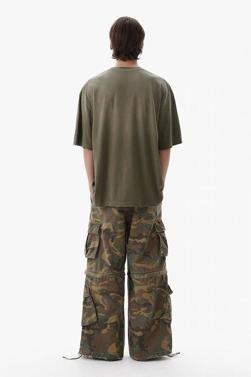 528 SERIES NOSTALGIC TEE OLIVE GREEN