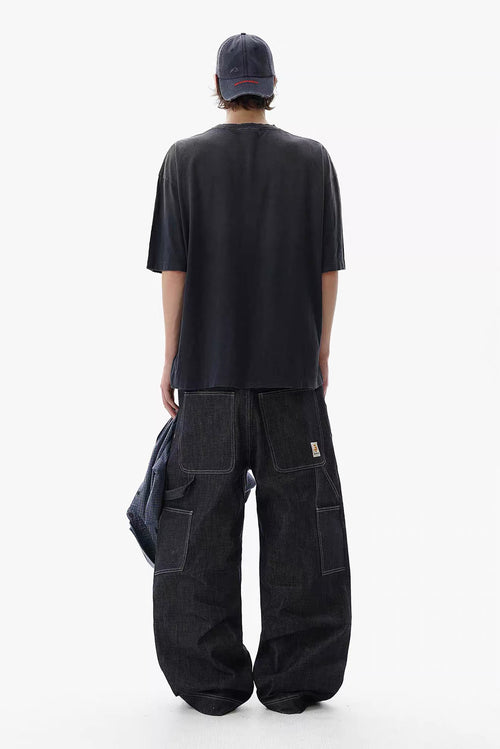 528 SERIES NOSTALGIC TEE BLACK