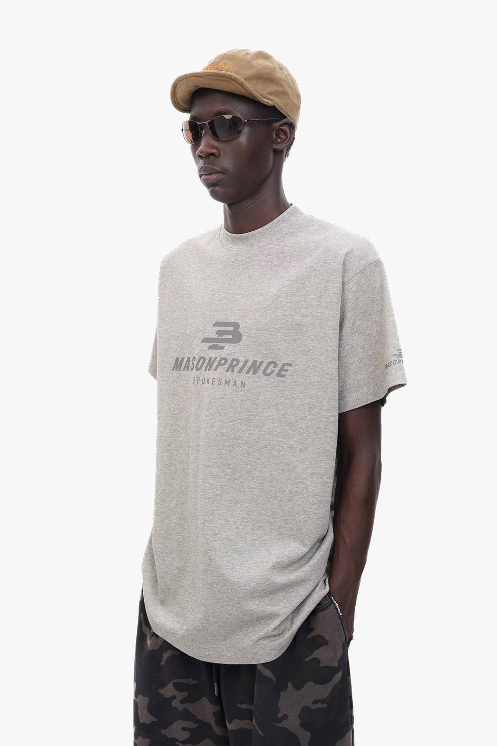 MASONPRINCE SS26 SERIES NEW GENERATION CLASSIC CLUB TEE GREY