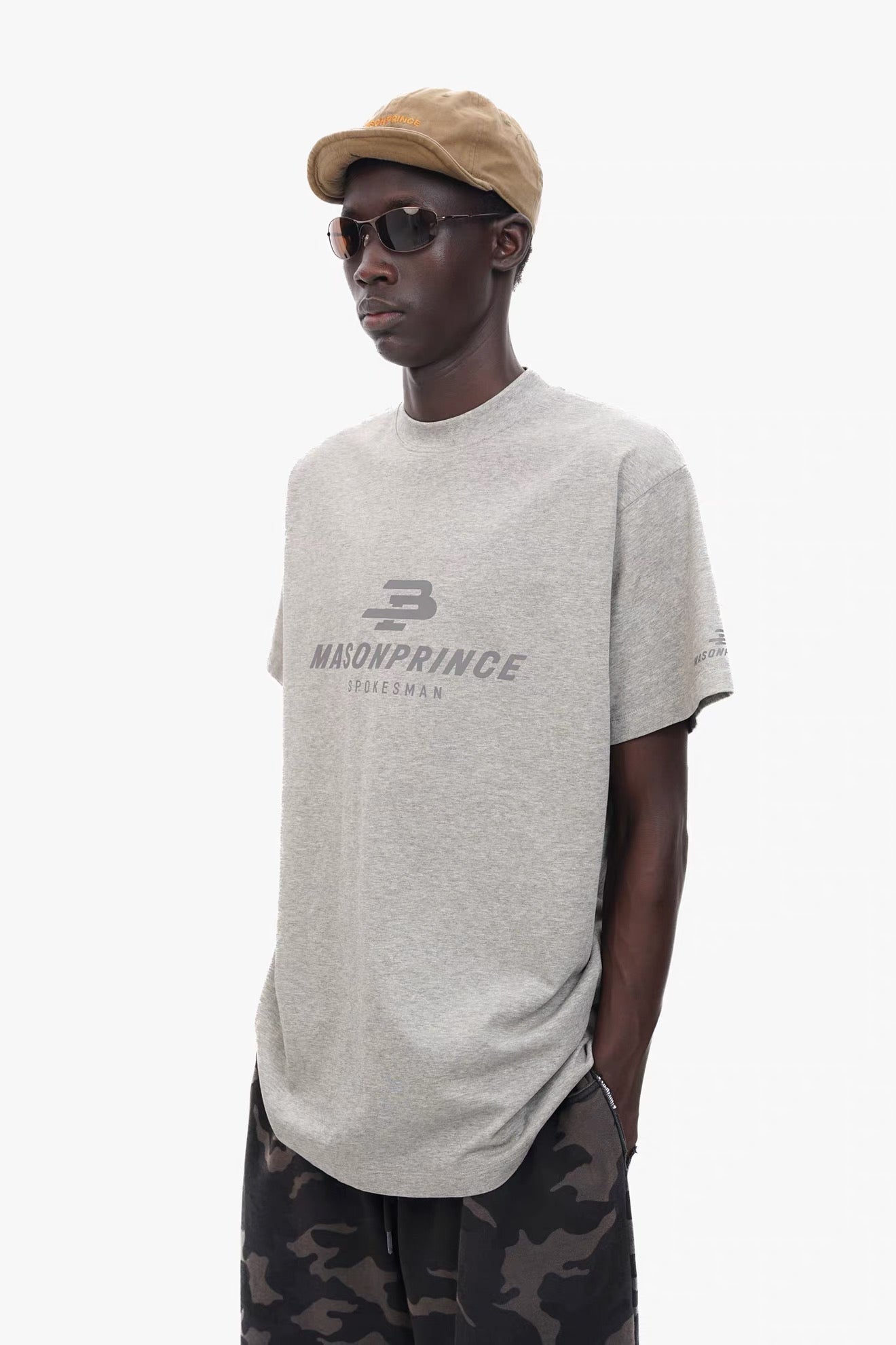MASONPRINCE SS26 SERIES NEW GENERATION CLASSIC CLUB TEE GREY