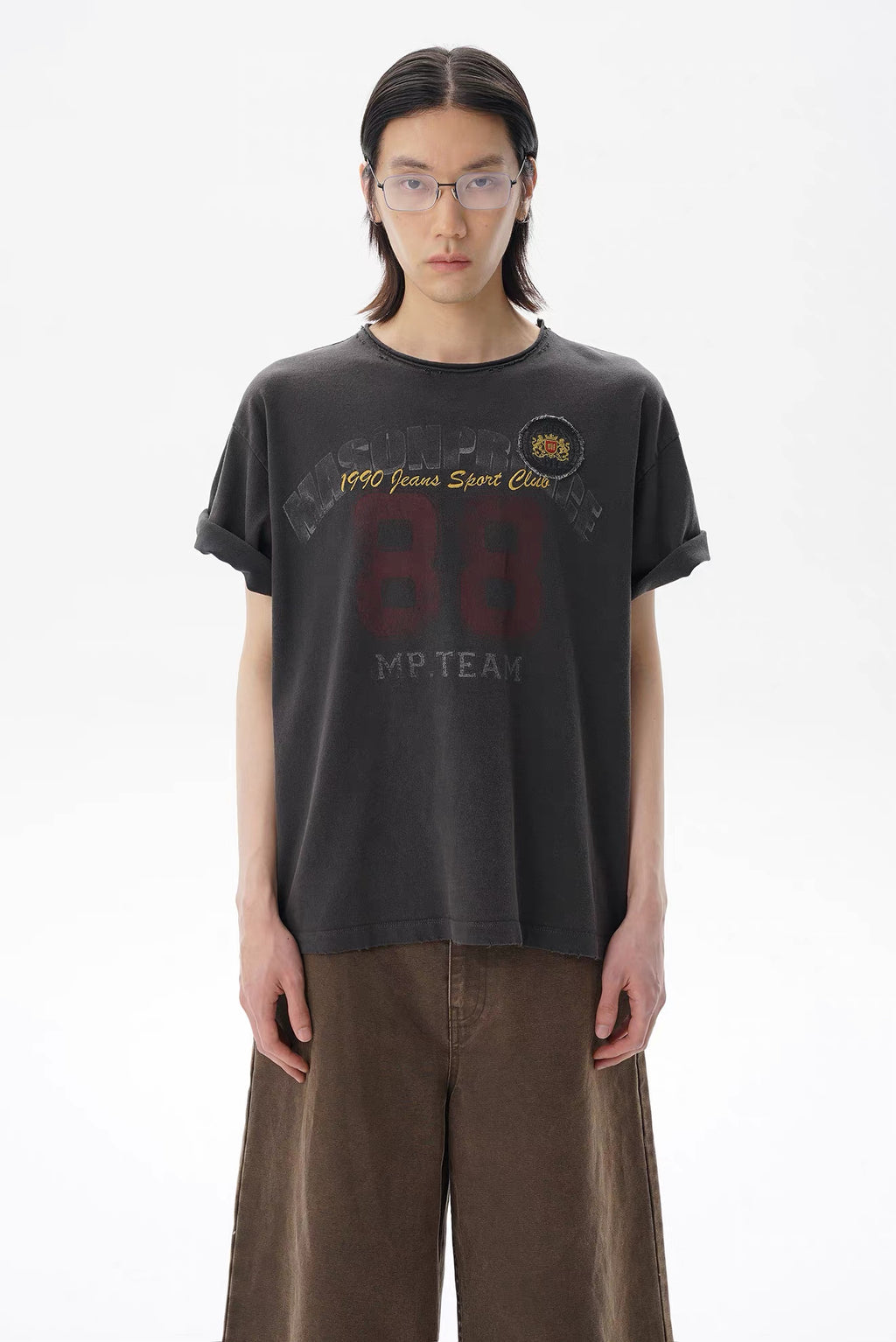 MASONPRINCE 1990 SPORTS CLUB 88 TEE GREY