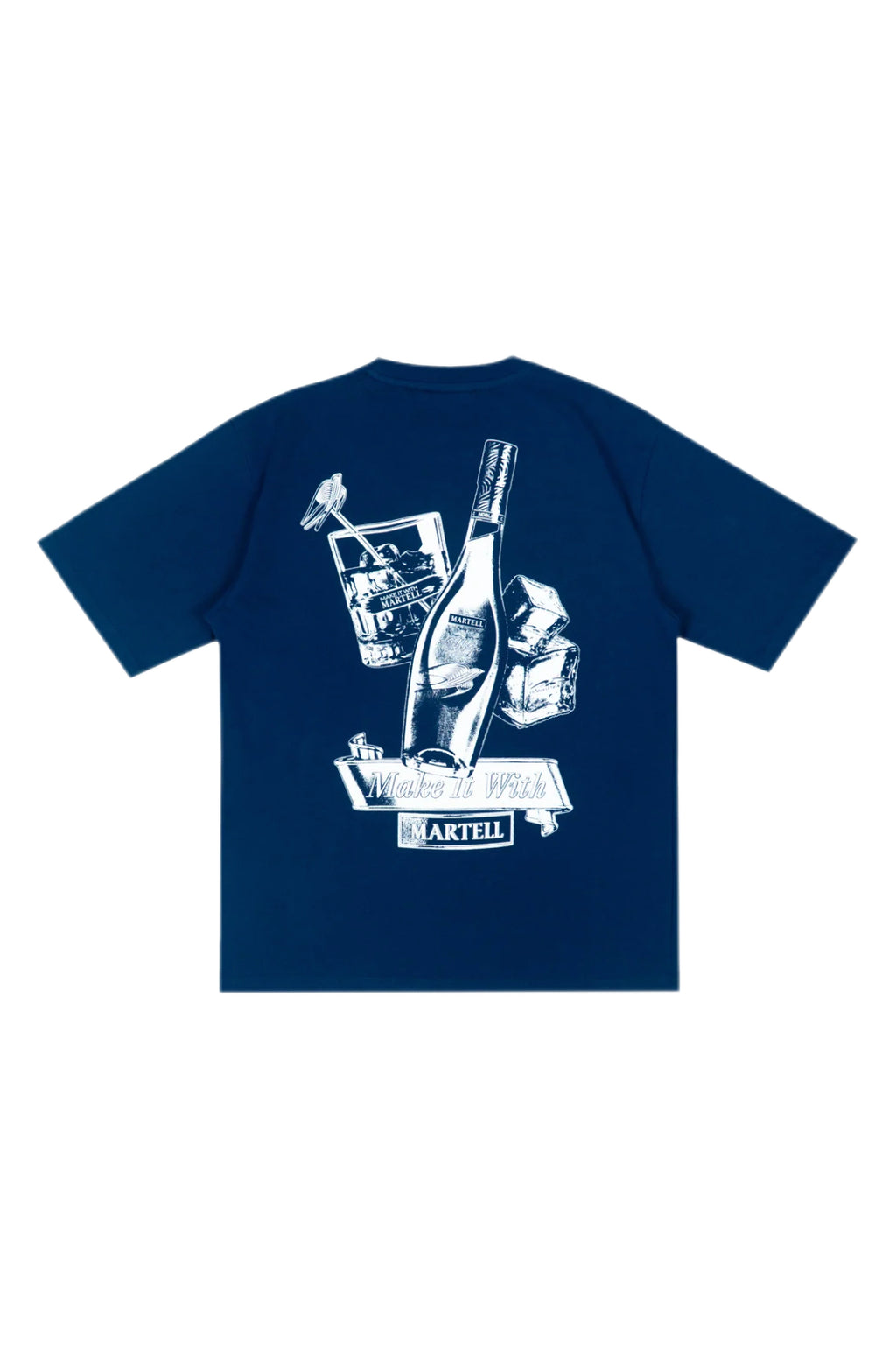 ROTTEN PARADISE X MARTELL NOBLIGE TEE BLUE