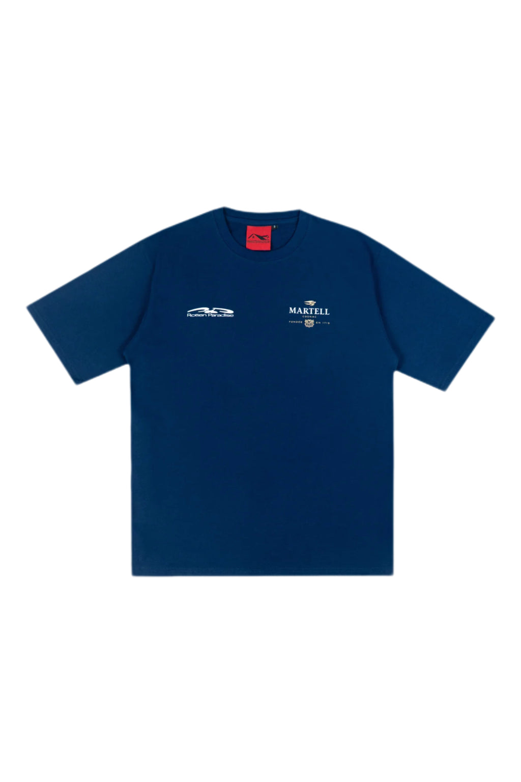 ROTTEN PARADISE X MARTELL NOBLIGE TEE BLUE
