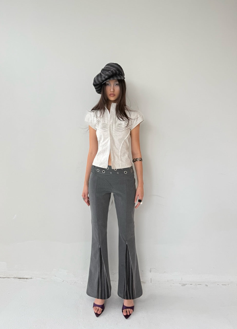 COLUMN PANTS GREY