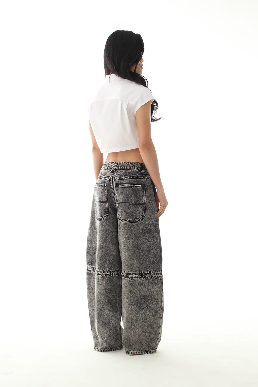 TRIBUTE JEANS - WASHED GREY