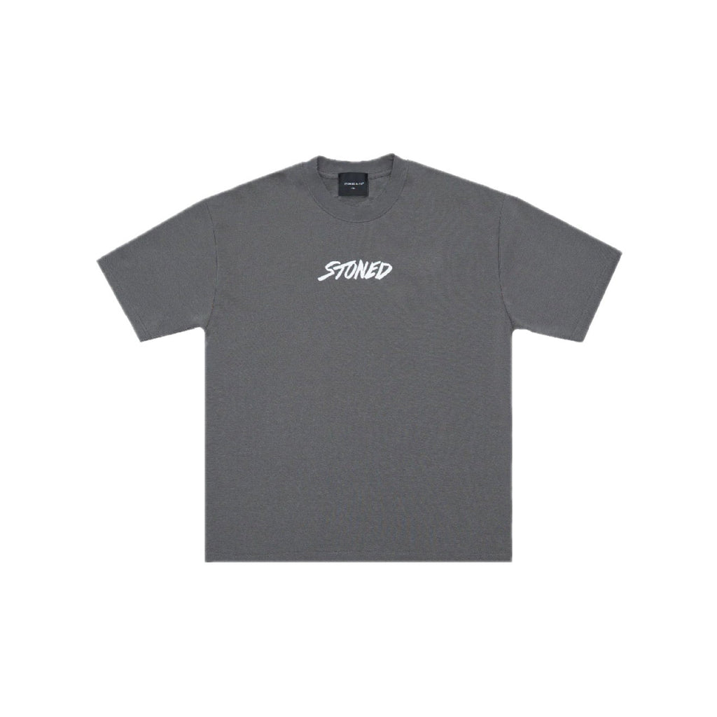 COLOURS : GENETIC HEXAGON TEE GREY WHITE