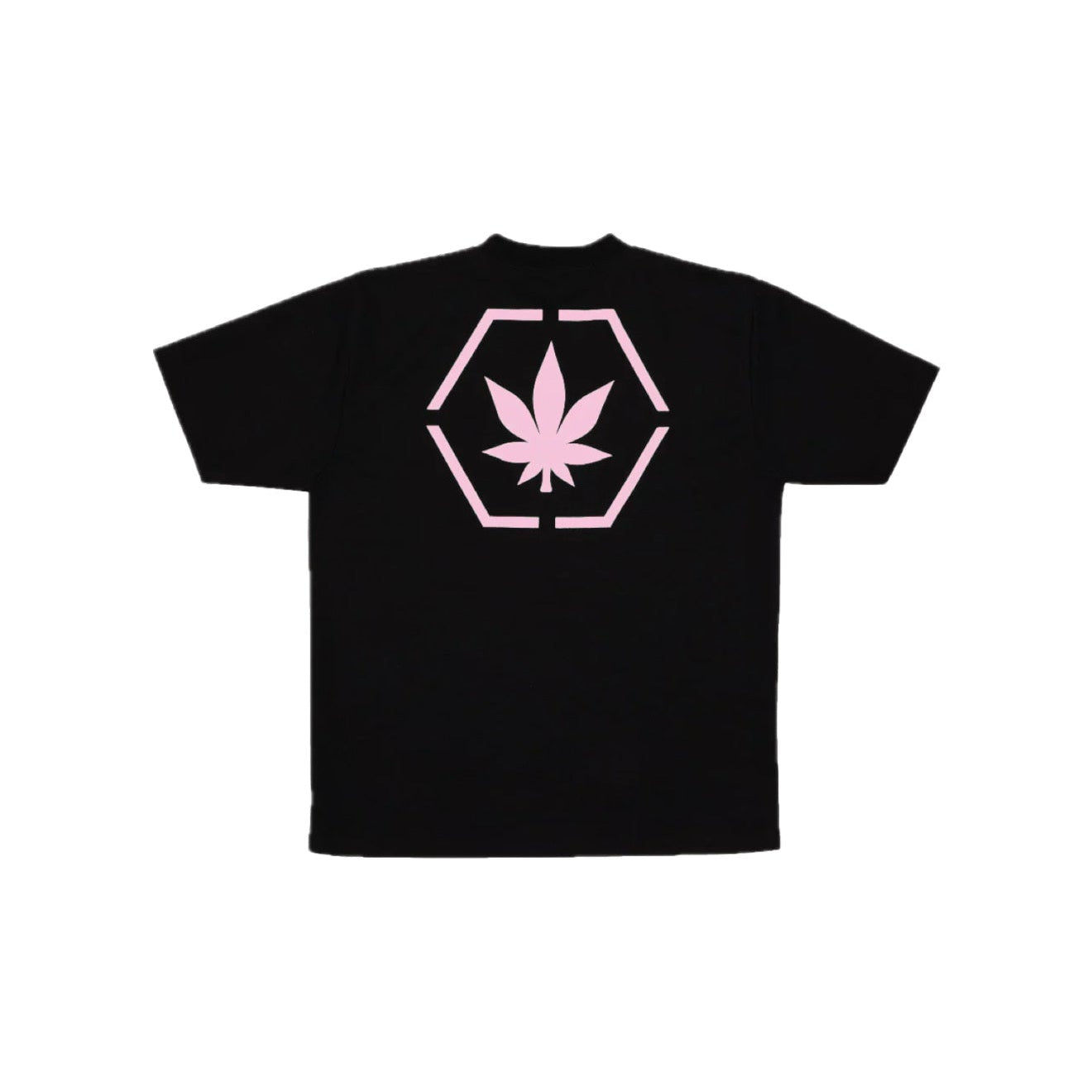 COLOURS : GENETIC HEXAGON TEE BLACK PINK