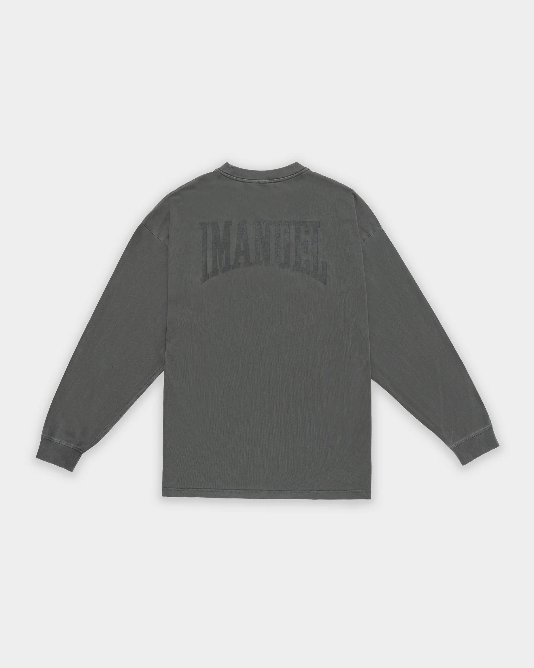 "AERO" OVERSIZED LONGSLEEVE T-SHIRT GREY