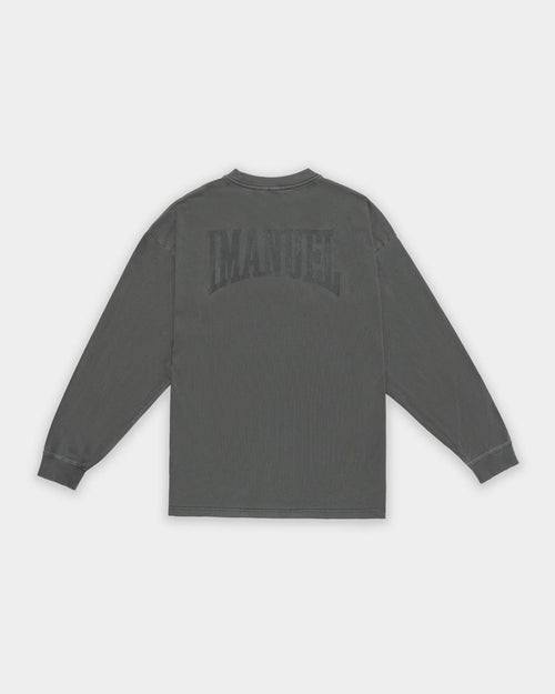 "AERO" OVERSIZED LONGSLEEVE T-SHIRT GREY
