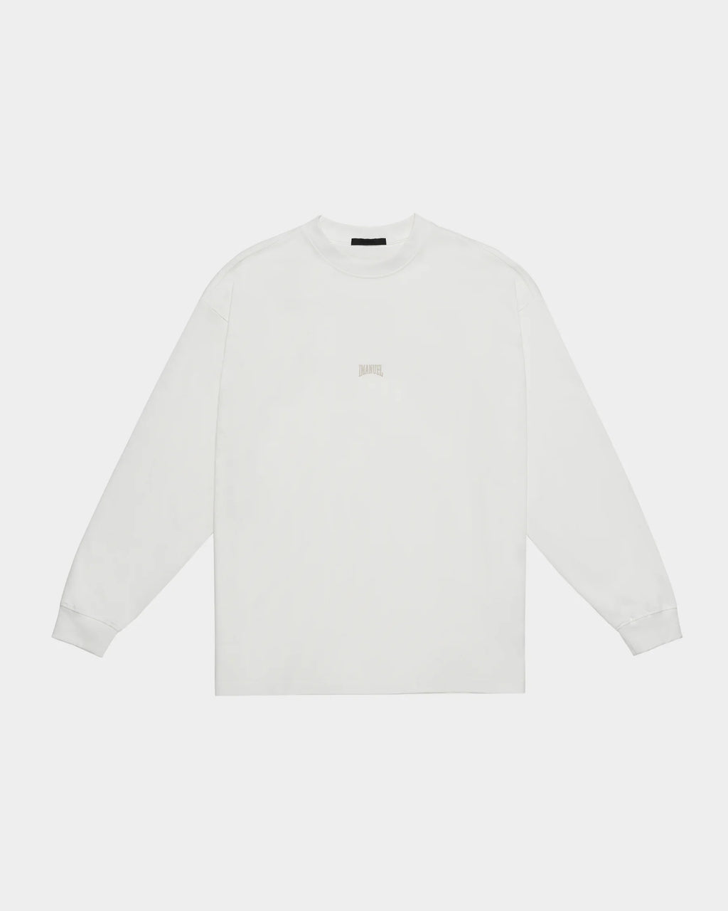 "AERO" OVERSIZED LONGSLEEVE T-SHIRT WHITE