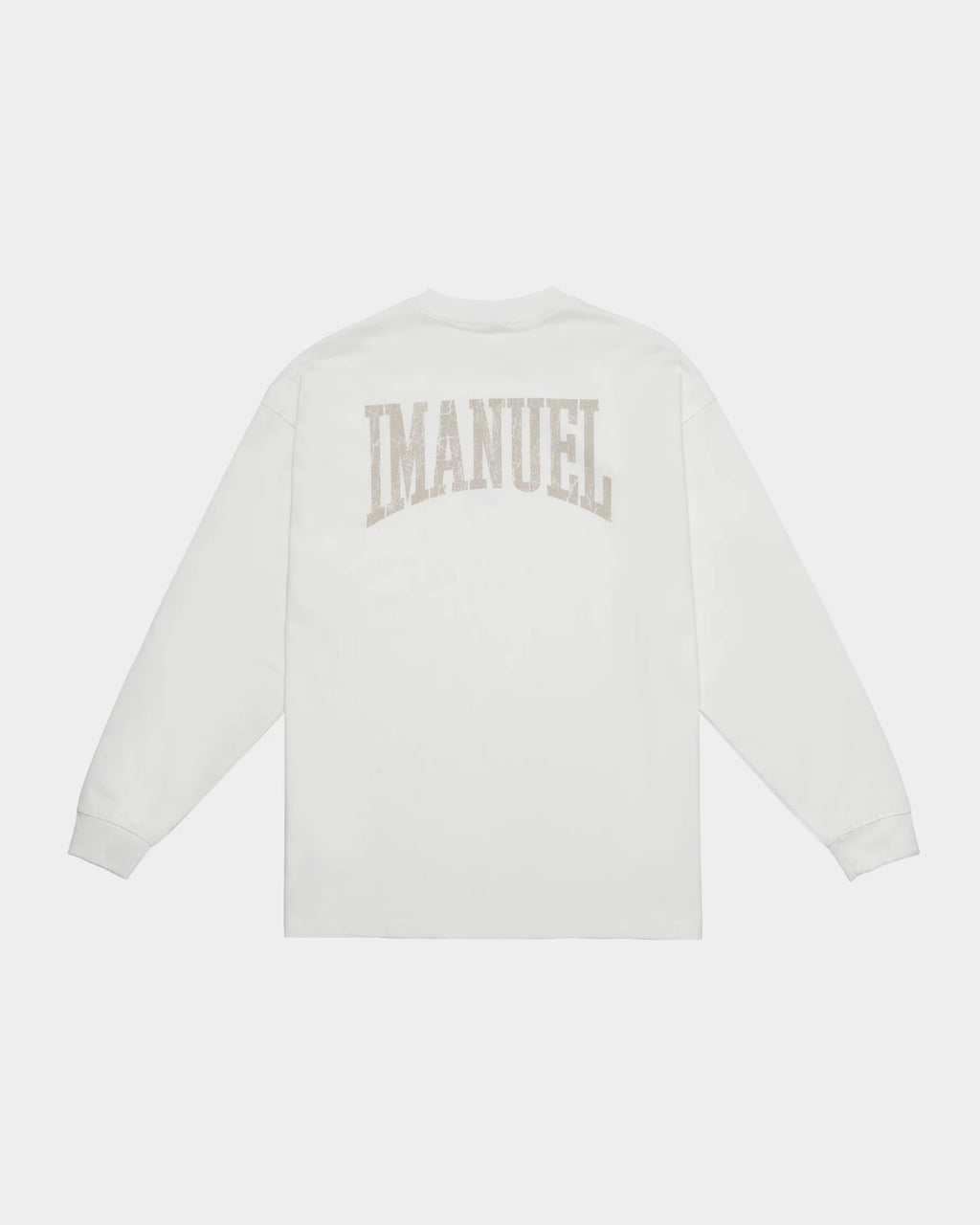 "AERO" OVERSIZED LONGSLEEVE T-SHIRT WHITE