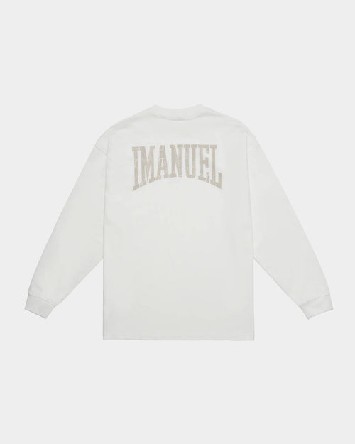 "AERO" OVERSIZED LONGSLEEVE T-SHIRT WHITE