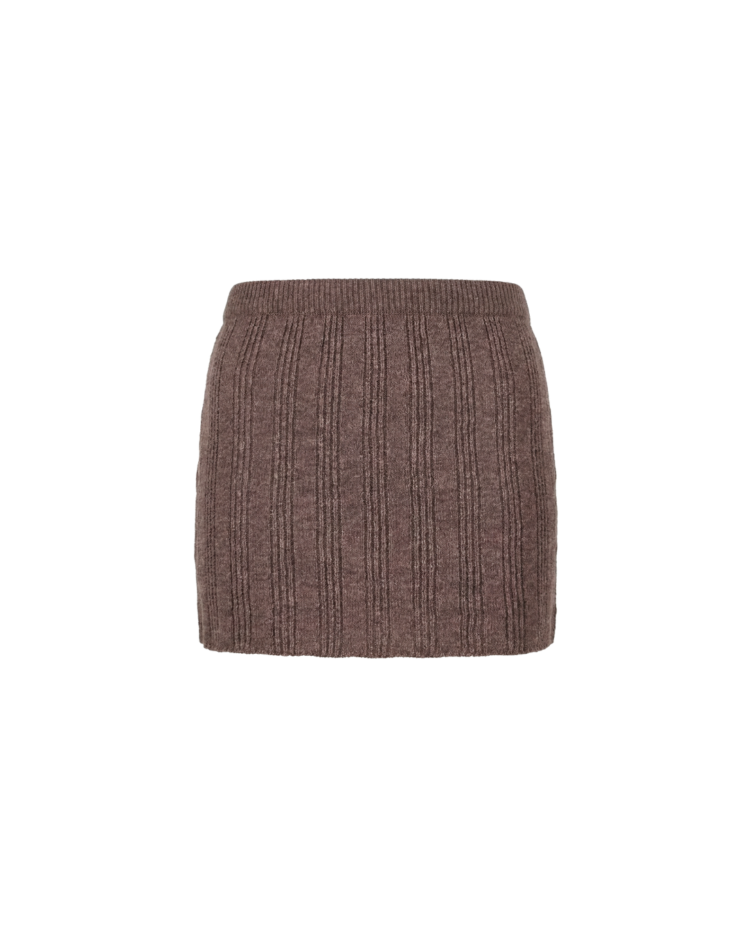 IRIS MINI SKIRT BROWN