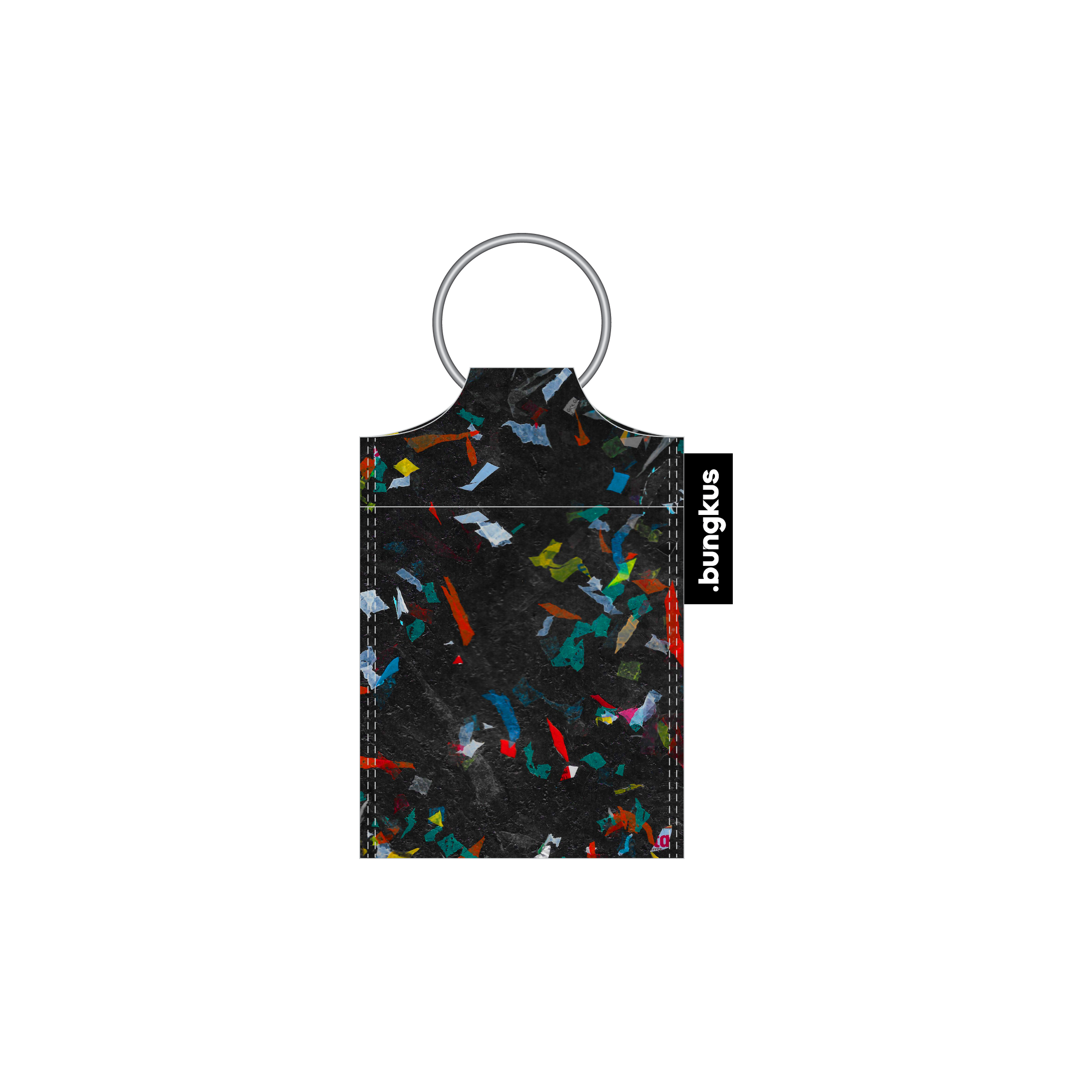 KEYCARD HOLDER PESTA BLACK