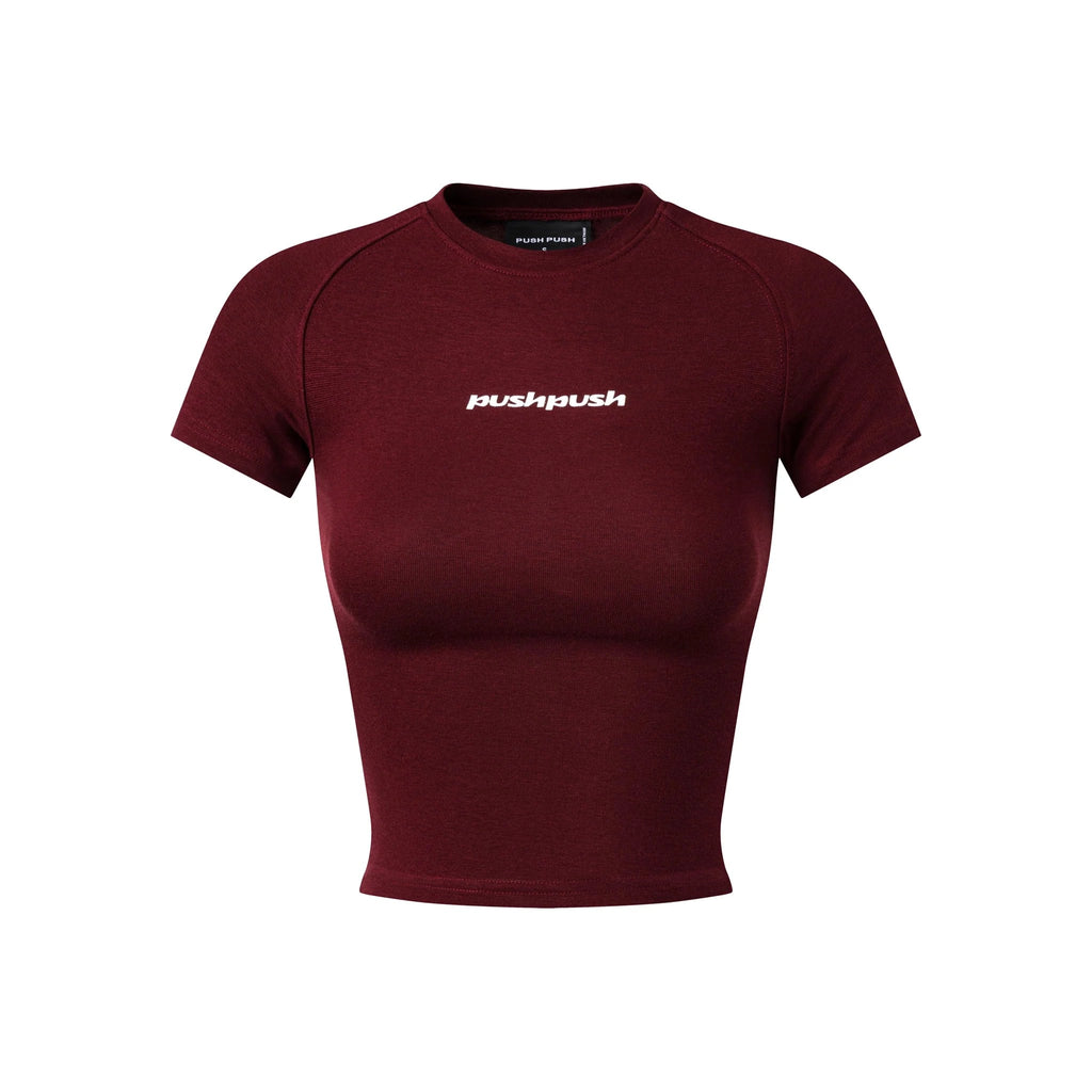 GIGI RAGLAN TEE RED