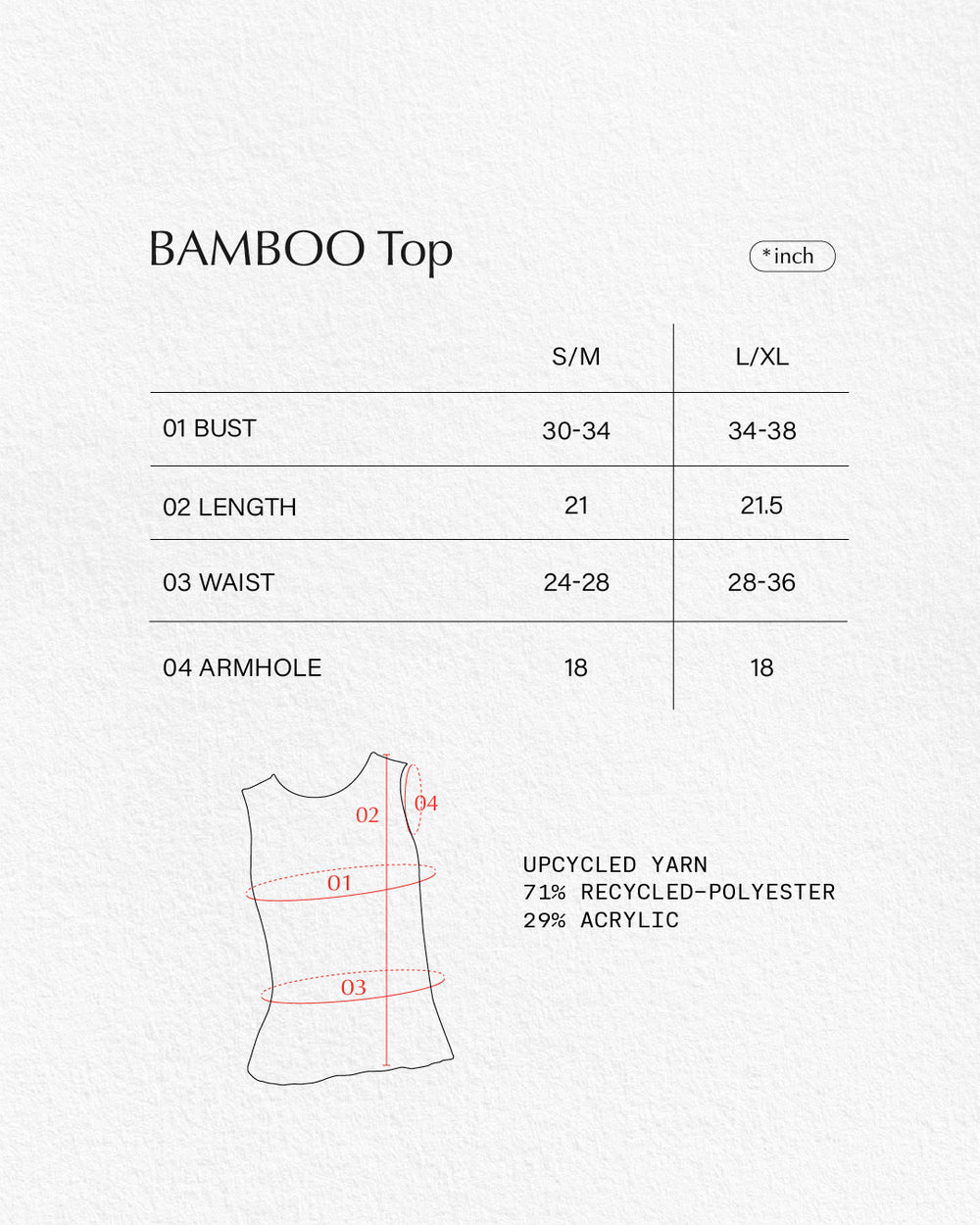BAMBOO TANK TOP BEIGE