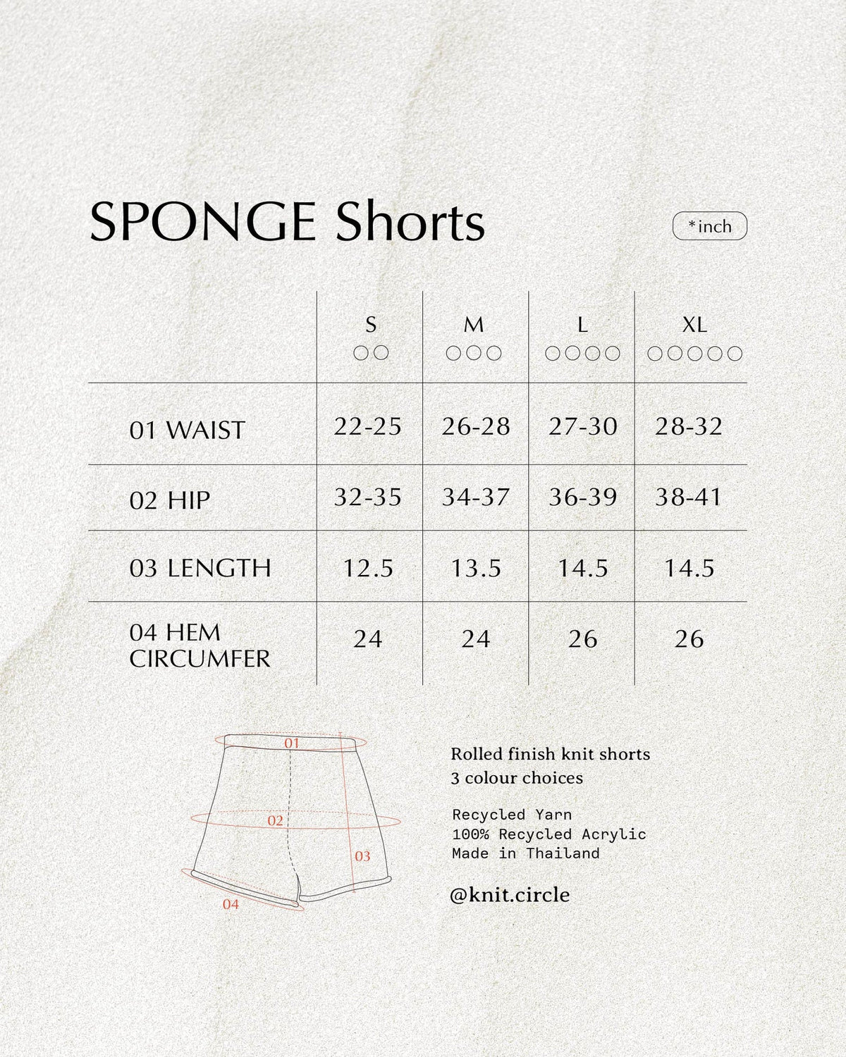 SPONGE SHORTS BLUE