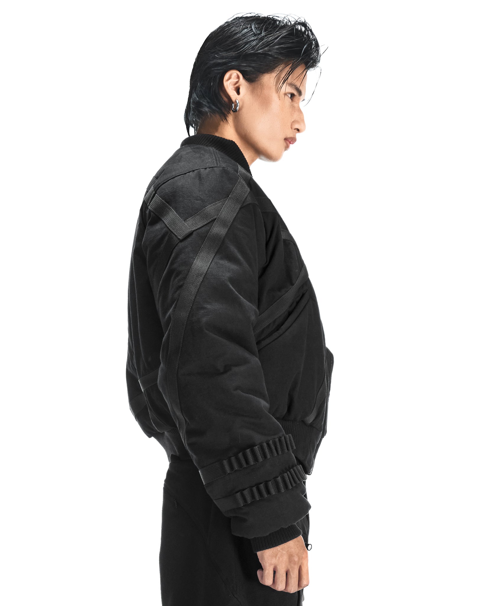 LOCK BOMBER JACKET BLACK