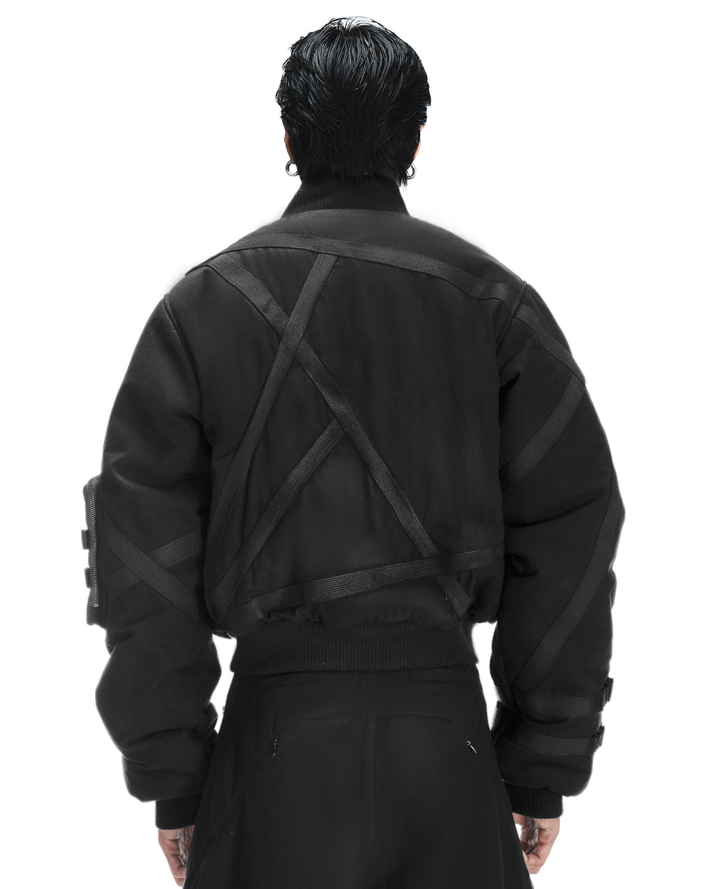 LOCK BOMBER JACKET BLACK