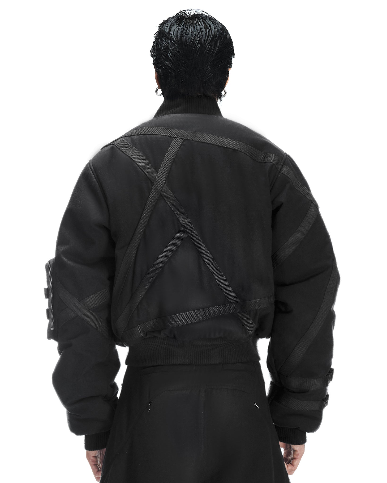 LOCK BOMBER JACKET BLACK