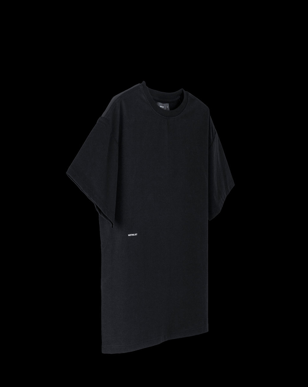 NOTINLIST LV.0 EXO T-SHIRT Y BLACK