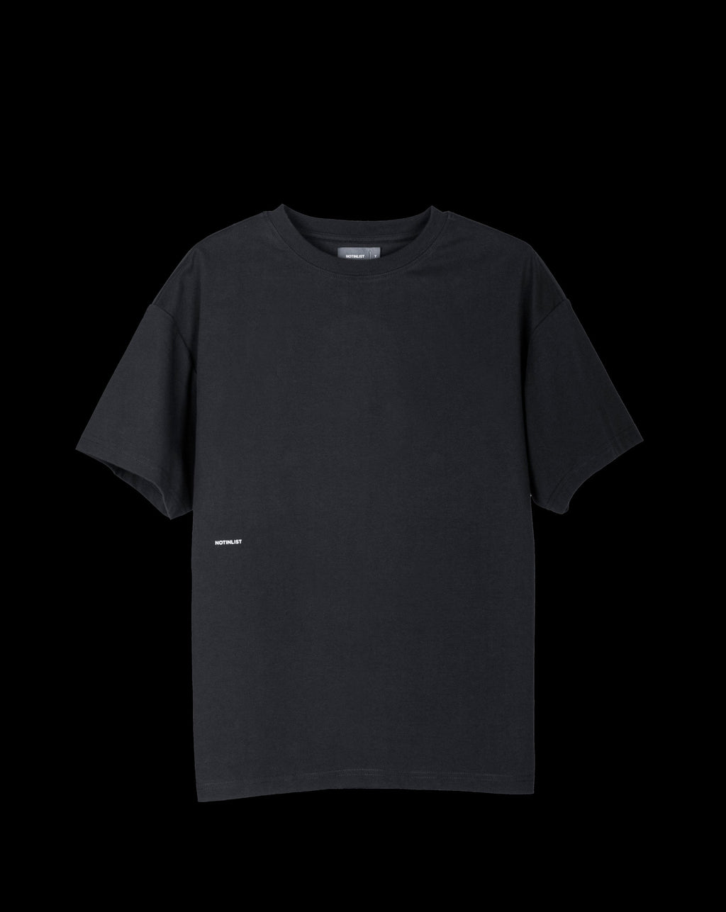 NOTINLIST LV.0 EXO T-SHIRT Y BLACK