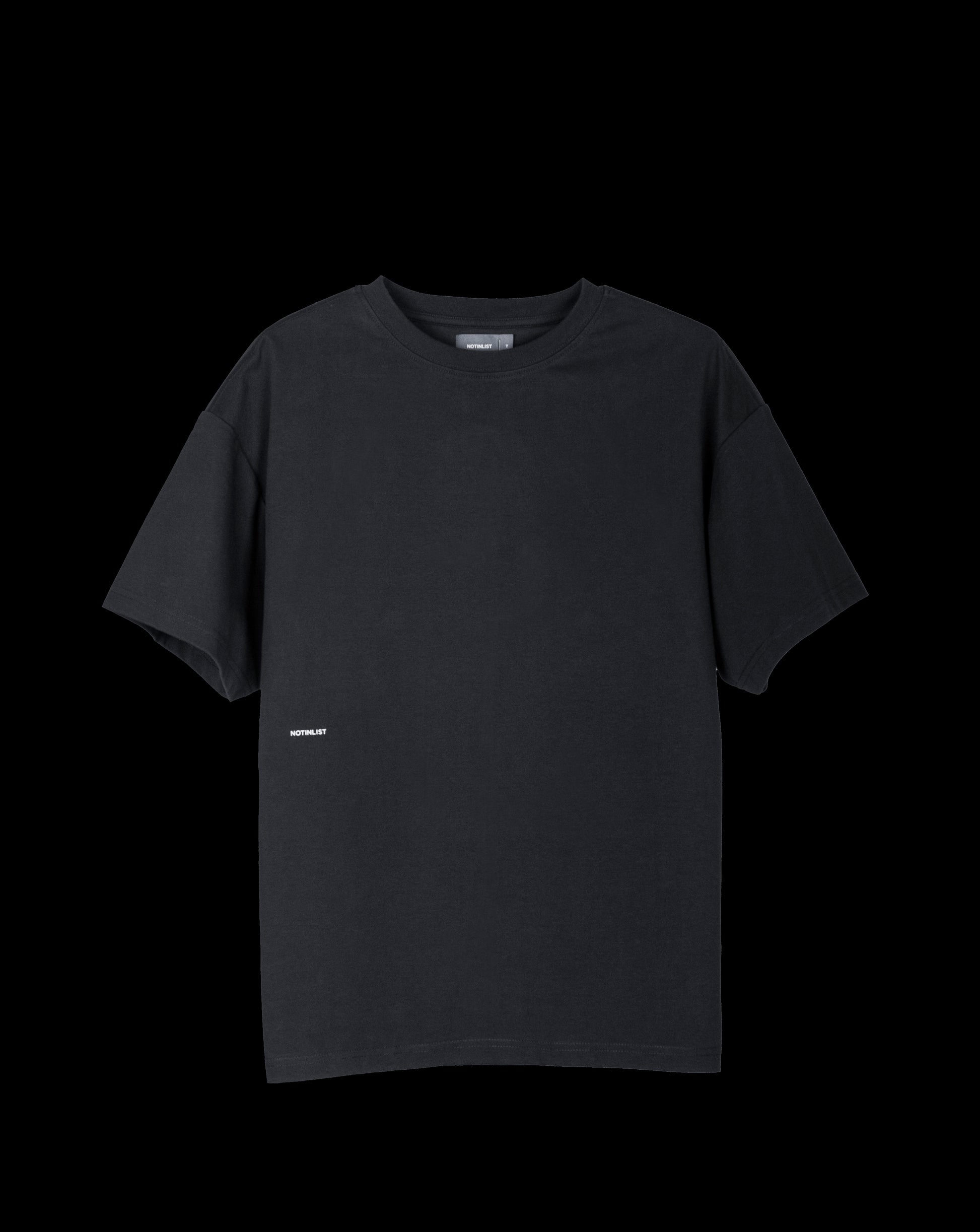 NOTINLIST LV.0 EXO T-SHIRT Y BLACK