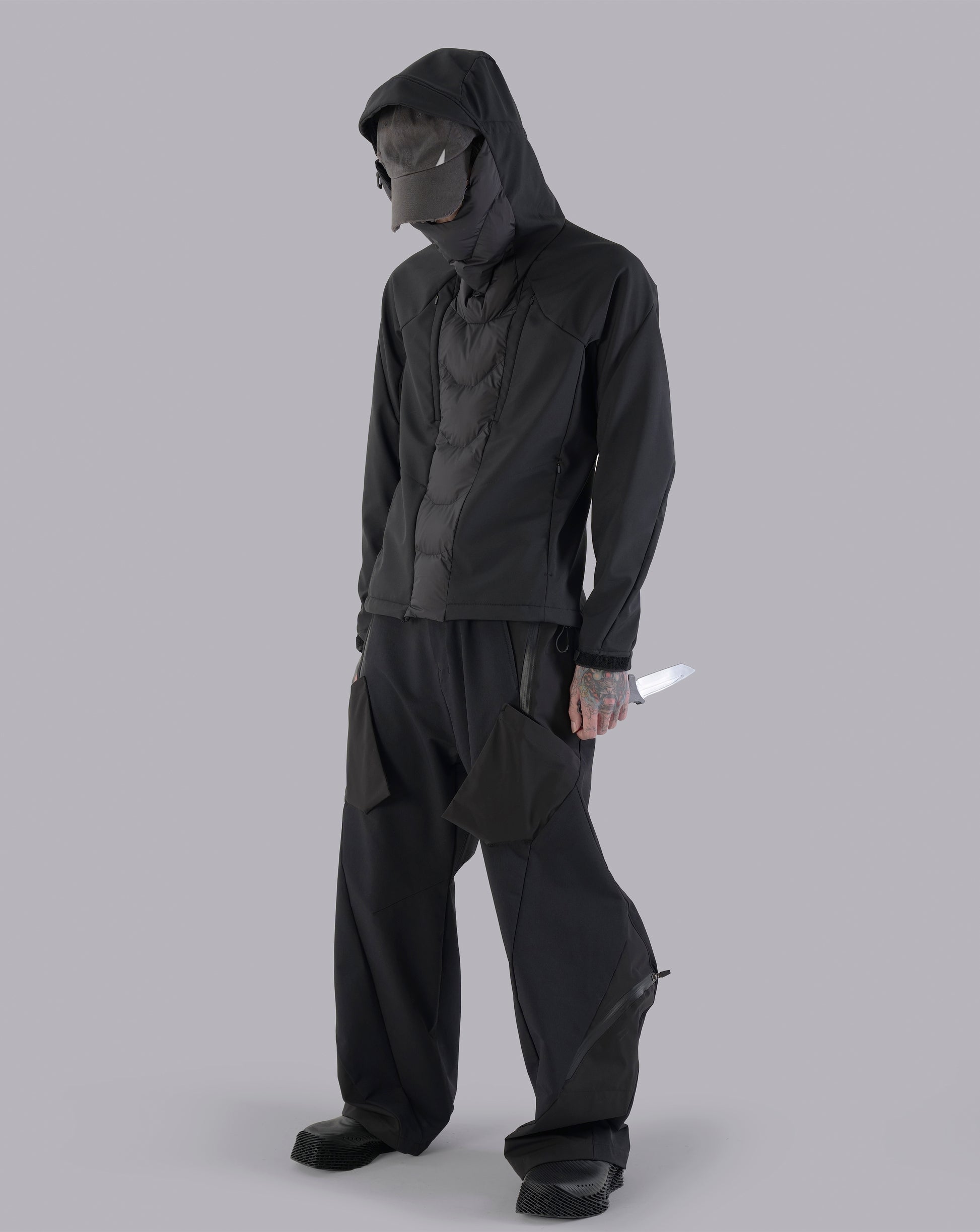 NOTINLIST LV.1 Shell Jacket Dark Y