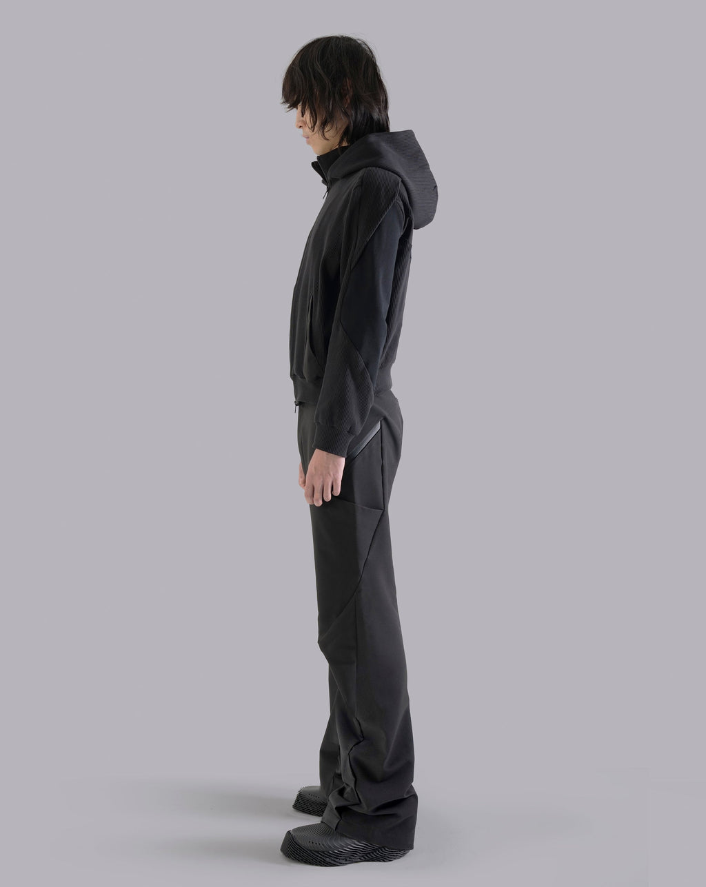 NOTINLIST LV.1 FL Zip Up Black X