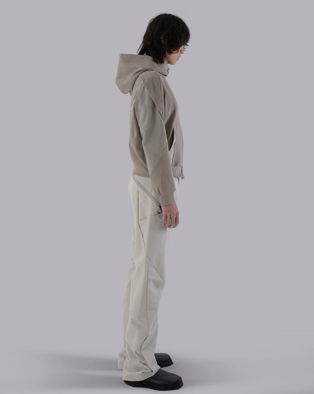 NOTINLIST LV.1 FL Zip Up Beige X