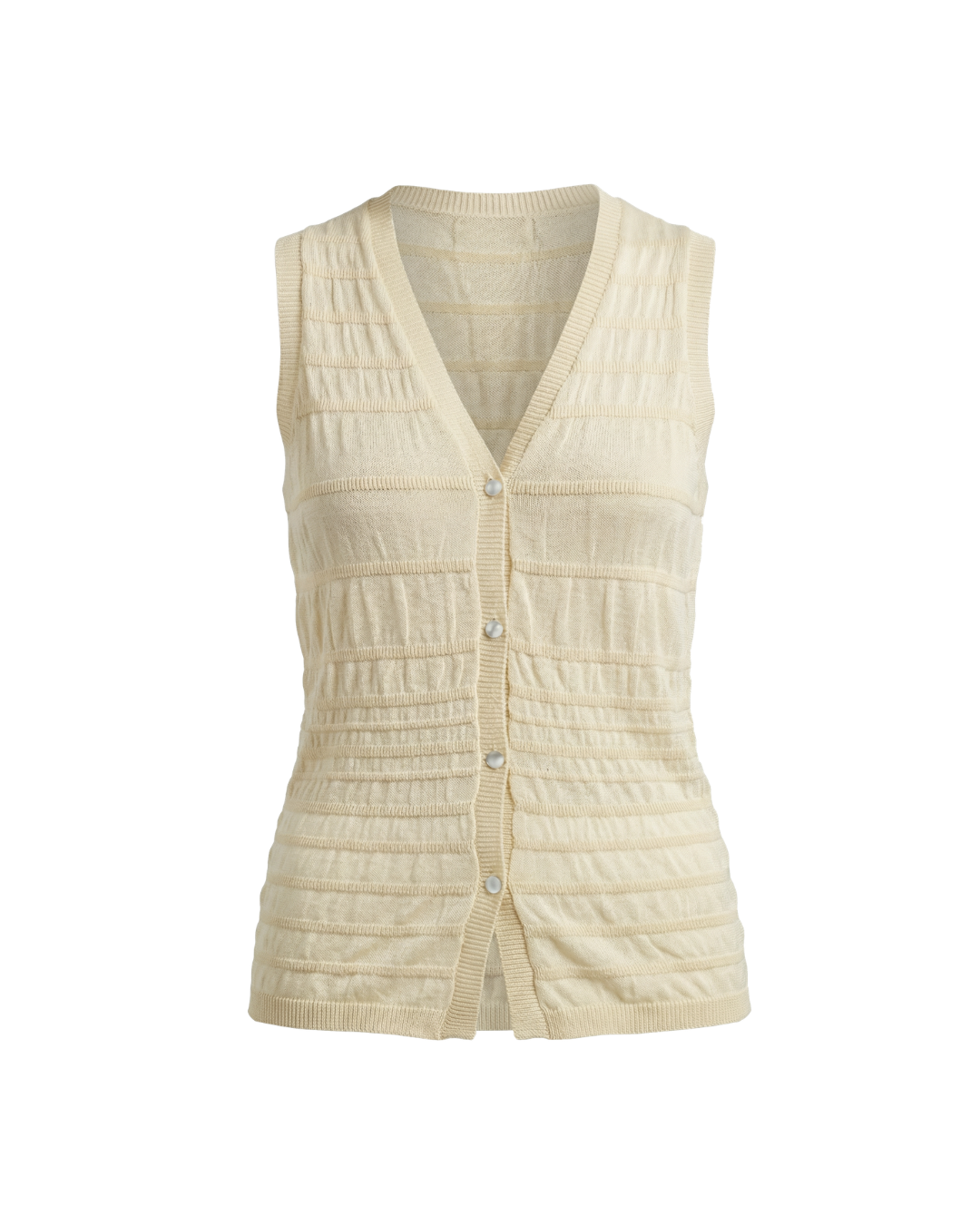 LAGOON VEST TOP CREAM