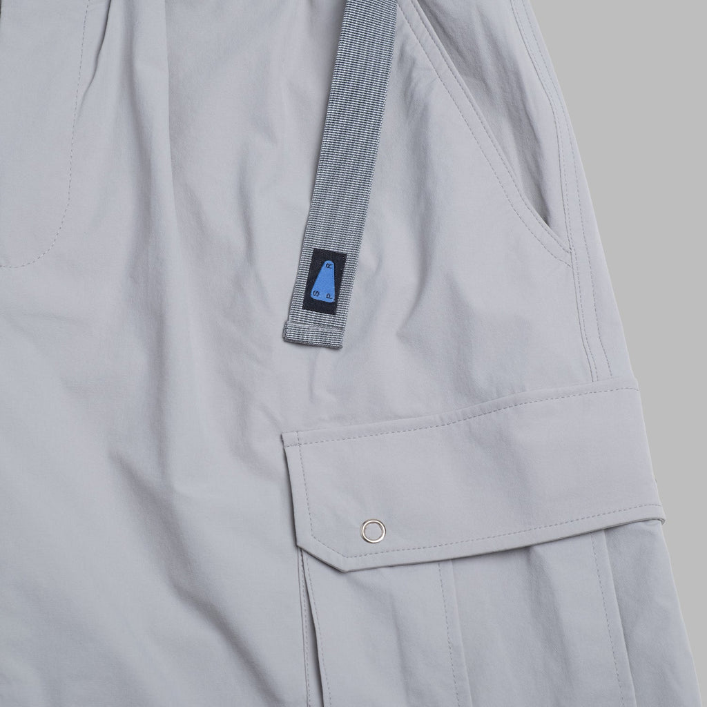 Shuren M65 Cargo Shorts / Nylon Light Grey