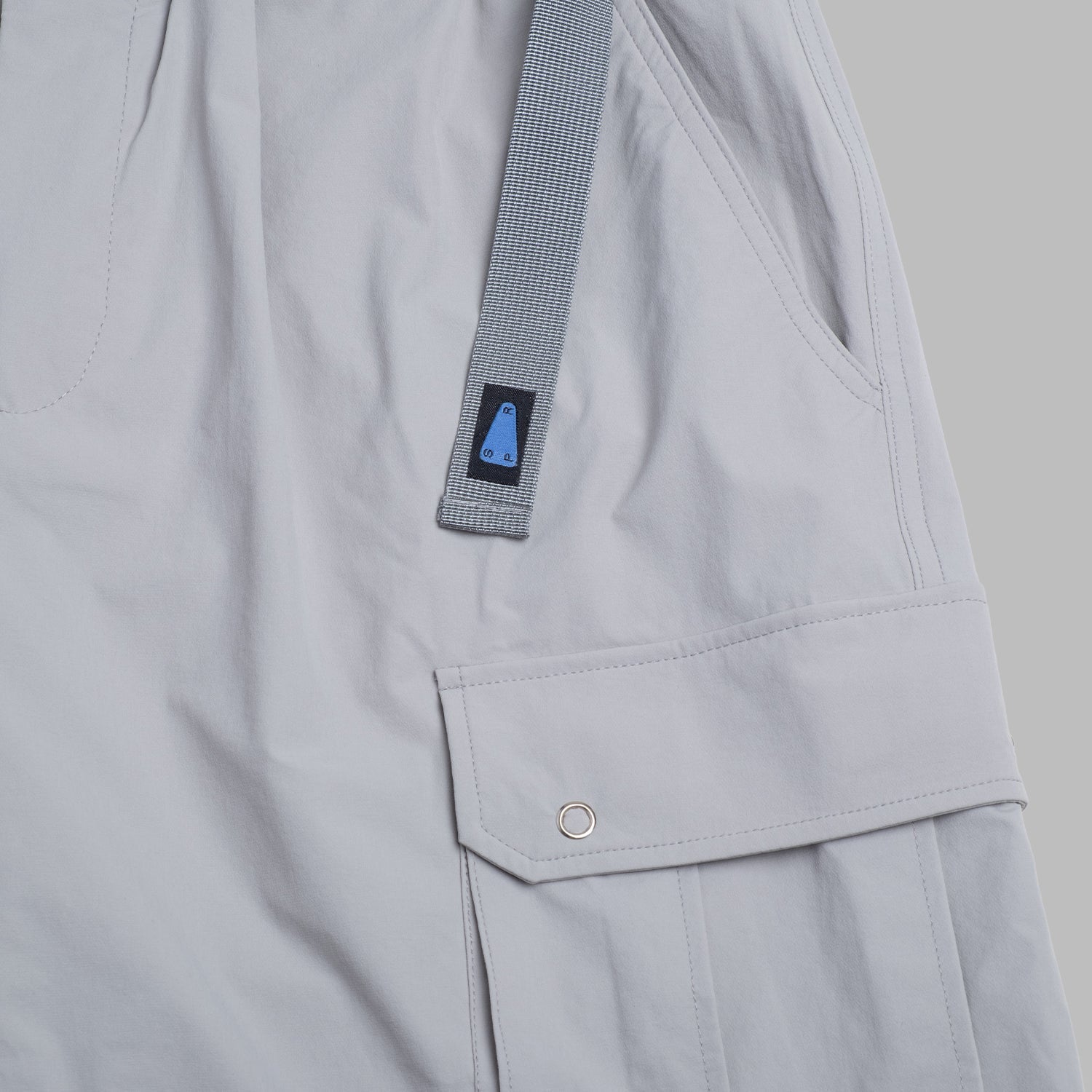 Shuren M65 Cargo Shorts / Nylon Light Grey