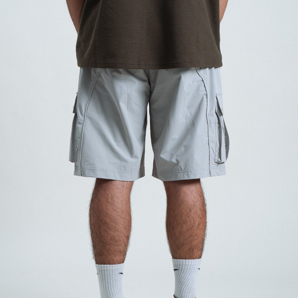 Shuren M65 Cargo Shorts / Nylon Light Grey