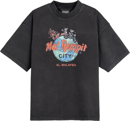 MATT REMPIT T-SHIRT BLACK