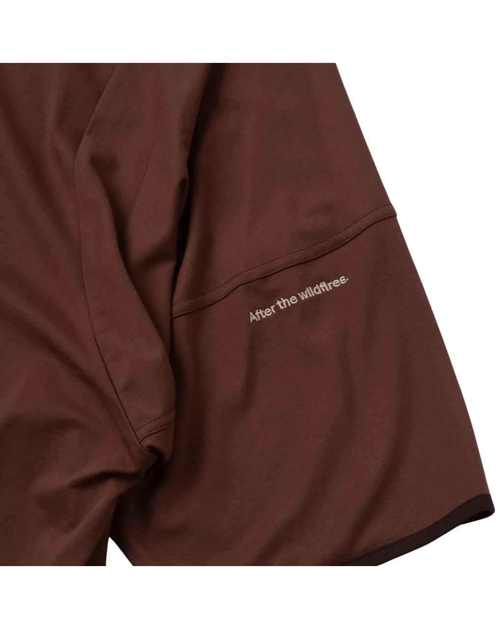 MID SLEEVE TEE RAYON BURGUNDY