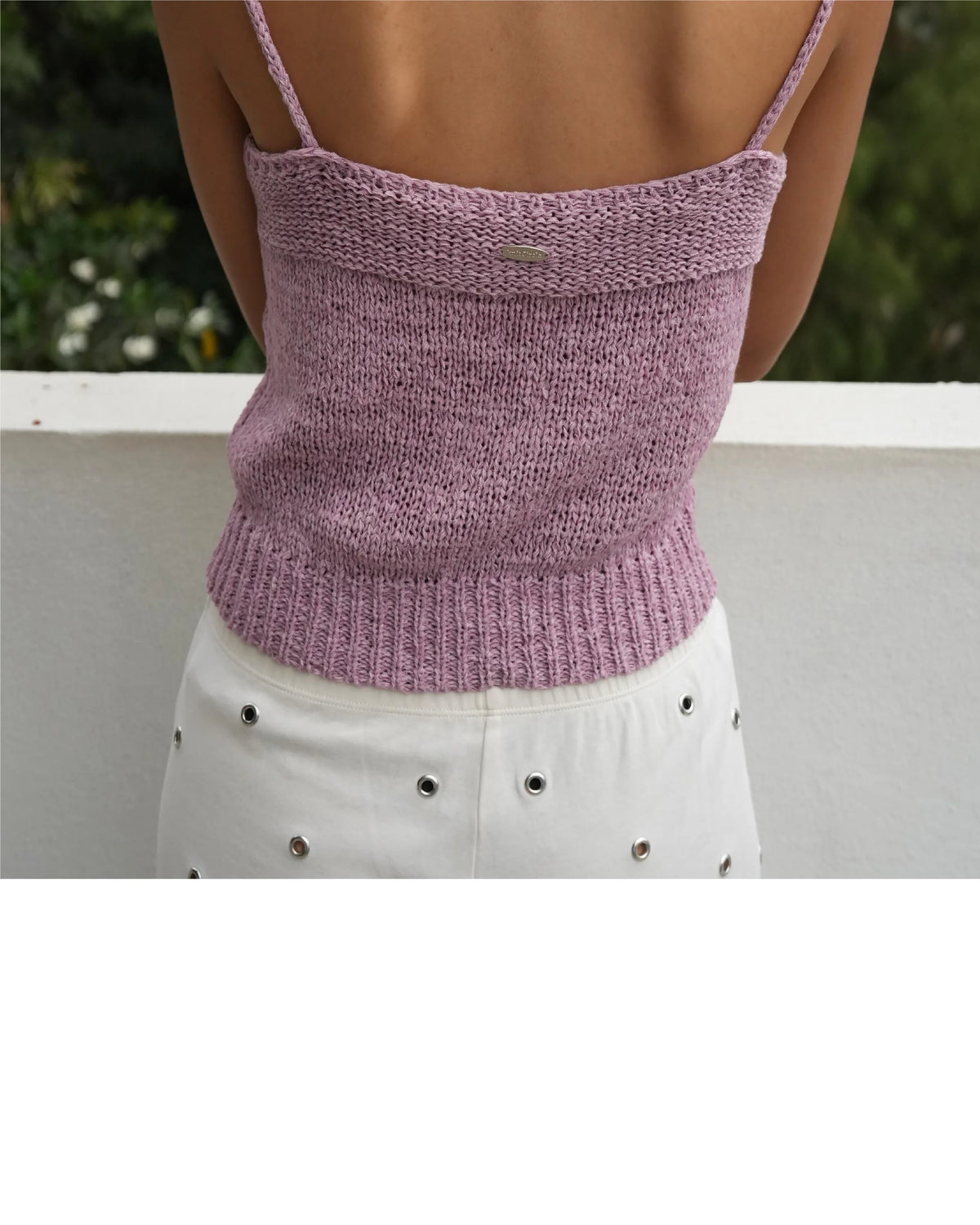 NOODLE CAMISOLE TOP DUST PINK