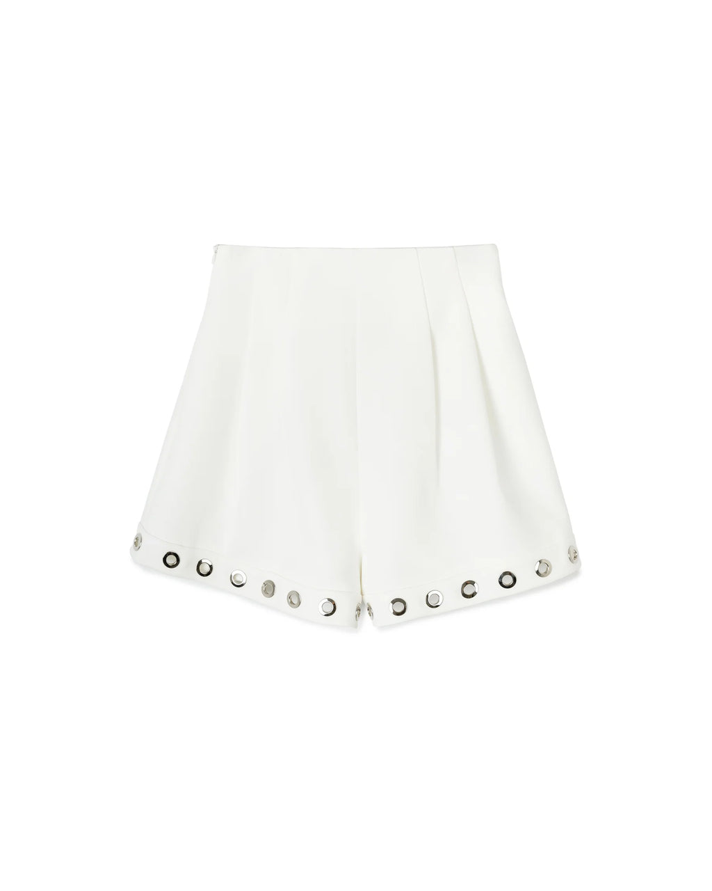 HOLLOW SHORT PANTS WHITE