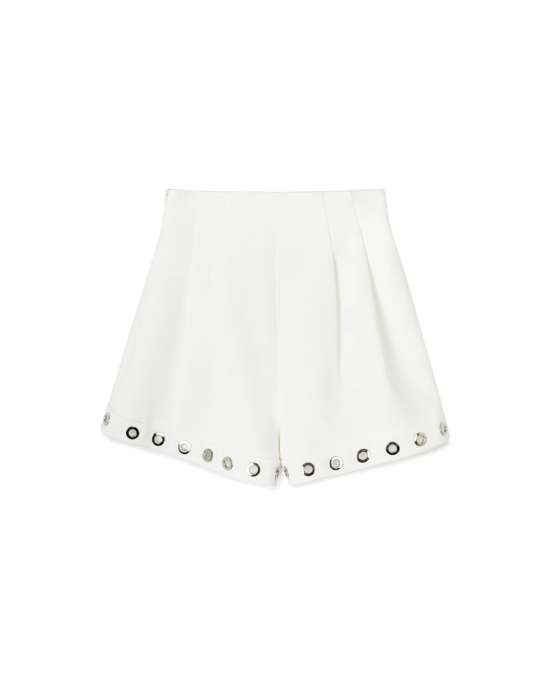 HOLLOW SHORT PANTS WHITE