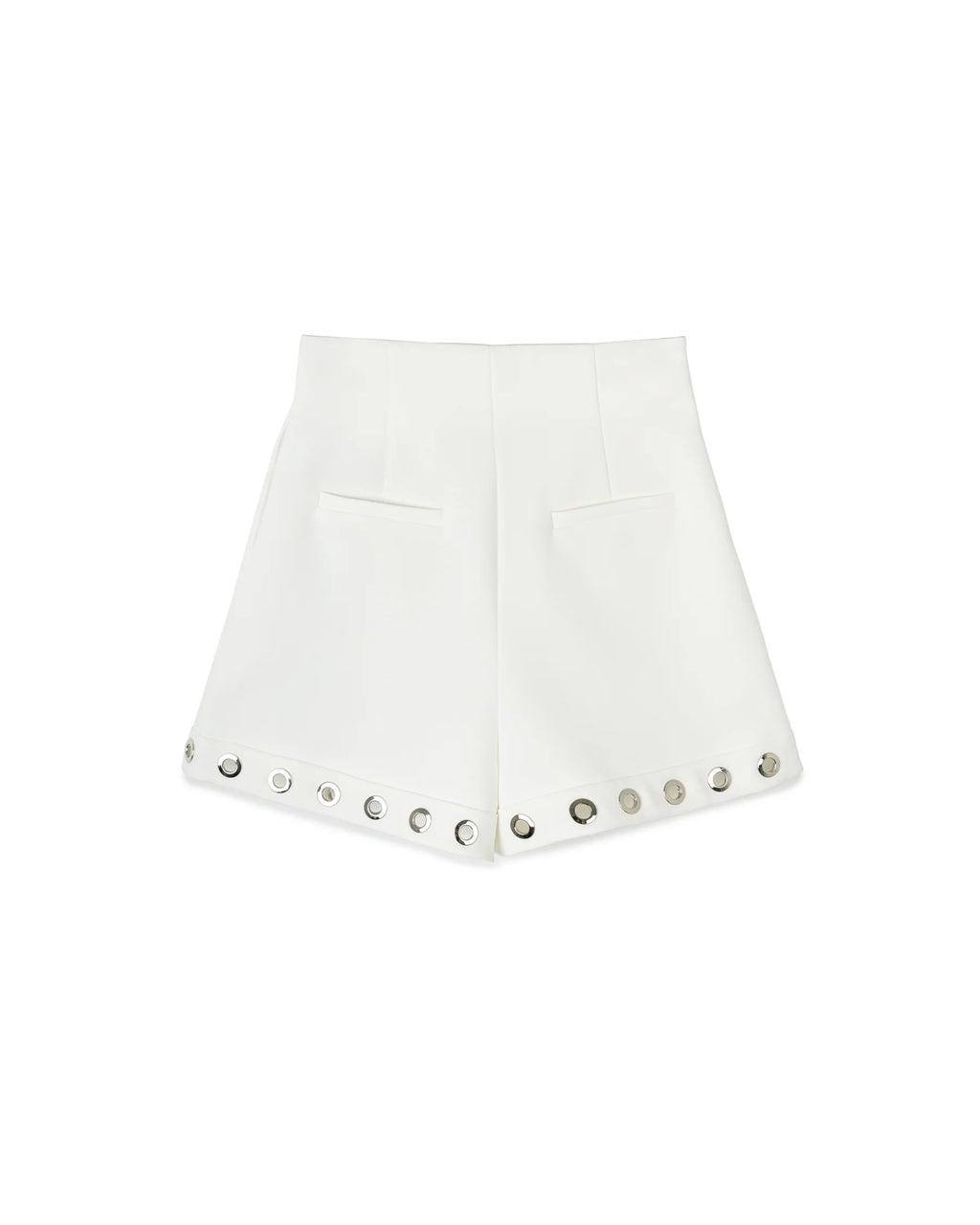 HOLLOW SHORT PANTS WHITE