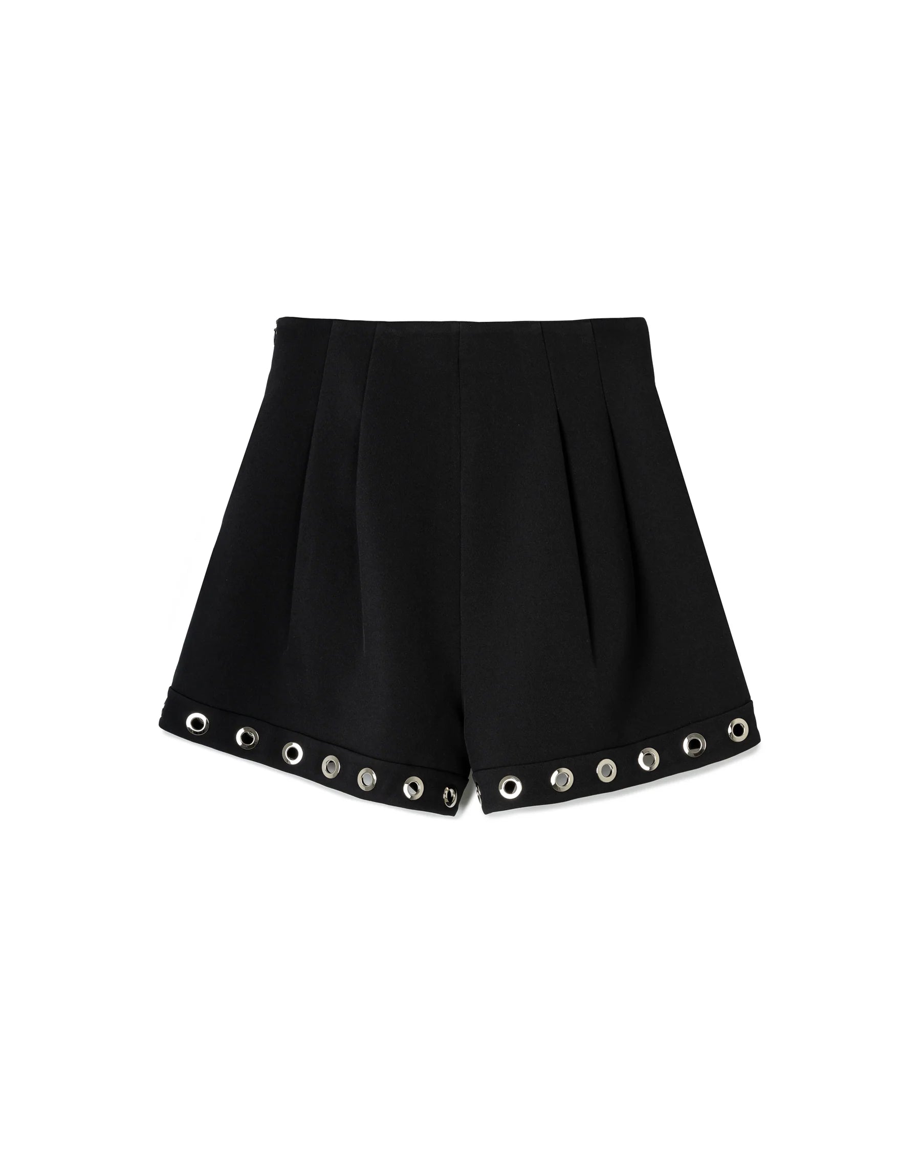 HOLLOW SHORT PANTS BLACK